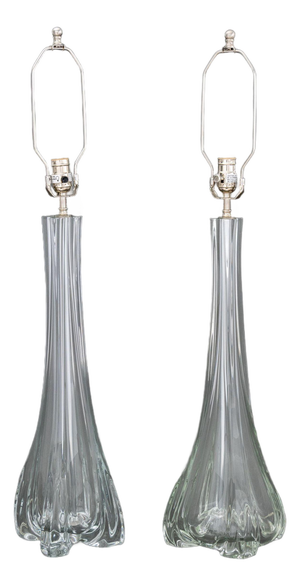 Vaughan Designs Glass Column Lamps, 2