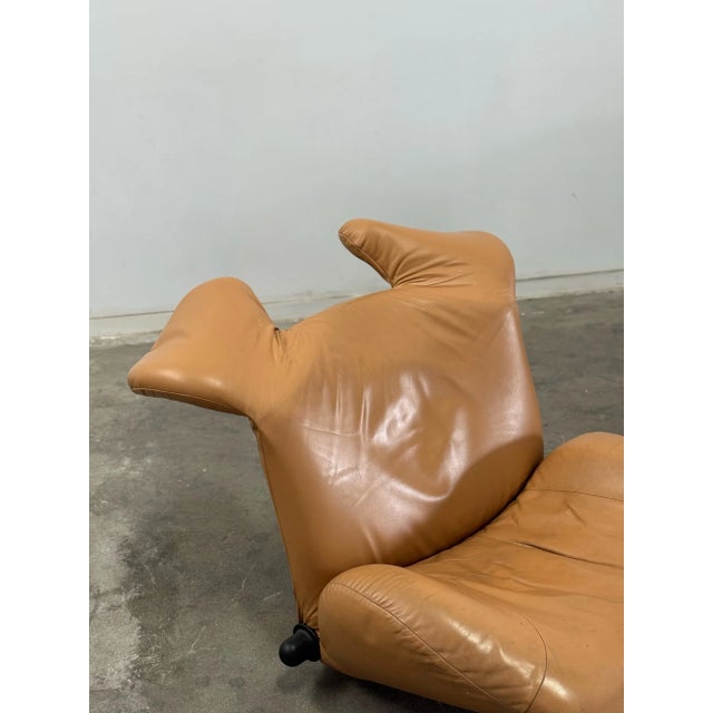 Mid-Century Modern Vintage “Wink” Chaise Longue Model 111 by Cassina, Attributed to Toshiyuki Kita For Sale - Image 3 of 12