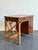 Vintage Chinese Chippendale Bamboo Writing Desk For Sale - Image 4 of 12