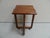 Art Deco Amsterdam School Oak Side Table, 1890s For Sale - Image 10 of 11