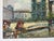 1920s Caroline C. Burnett (1877–1950) Parisian Street Scene Oil on Canvas Painting – Signed, Unframed For Sale - Image 5 of 12