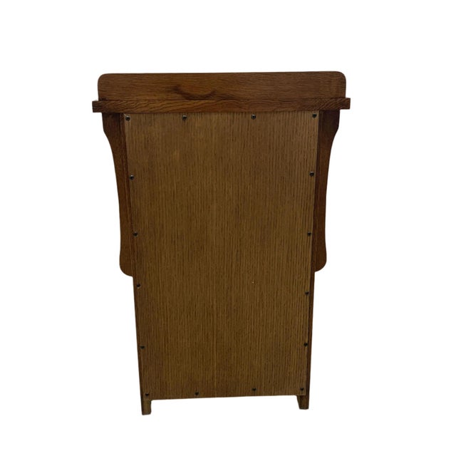 Brown Crofter Style 3 Drawer End Table With Writing Tray-Michael Cherry-Mc3 For Sale - Image 8 of 18