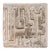 Sample Theseus Maze Rug, Wheat Tan, 12x12 For Sale - Image 4 of 5