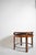 Vintage Round Wooden Pedestal Table, 1930s For Sale - Image 4 of 6