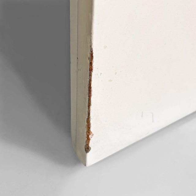 Italian Modern Wall-Mounted Coat Racks in White Wood and Metal, 1970s, Set of 2 For Sale - Image 9 of 16