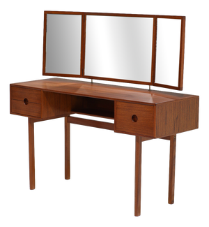 Model 40 Dressing Table in Teak by Kai Kristiansen for Aksel Kjersgaard, Denmark, 1960s