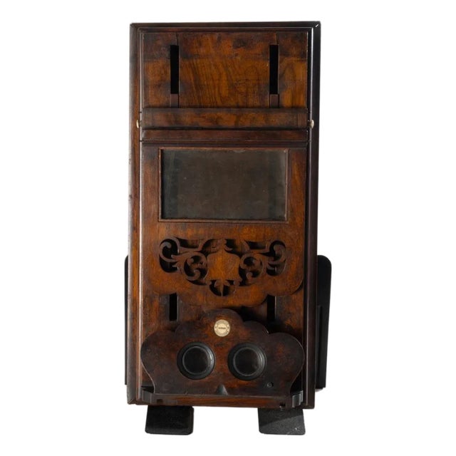 Rare 19th Century Roswell's Graphoscope With Cards For Sale