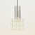 Mid-Century Modern Mid-Century Bubble Glass and Chrome Pendant attributed to Helena Tynell for Limburg, Germany, 1960s For Sale - Image 3 of 9