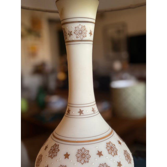 English Mid 20th Century Magnolia Garden Lamp For Sale - Image 3 of 6