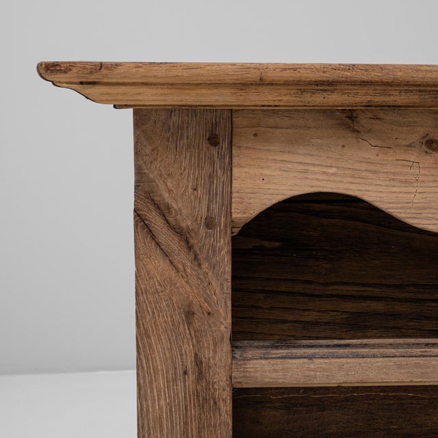 19th Century French Louis XV Oak Plate Rack For Sale - Image 13 of 18