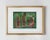 Green Raphael Ferrer. Vintage Mixed Media Print For Sale - Image 8 of 8