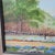 1980s Tx Bluebonnets Landscape Oil Painting Signed 29x17" Frame Linen Matt 24 X 12 Art For Sale - Image 6 of 16