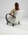 Jindrich Halabala 1950s Czech Wooden Armchair by J. Halabala For Sale - Image 4 of 7