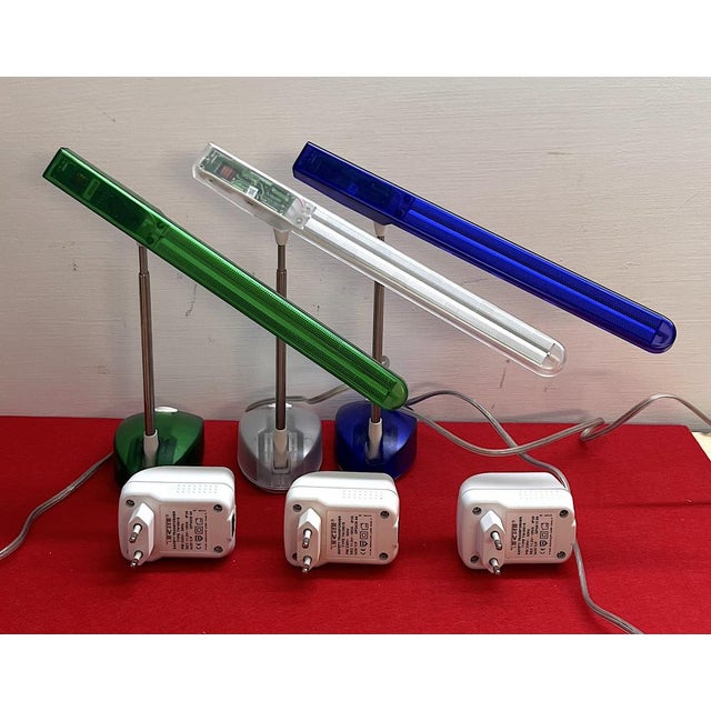 Microlight Lamp by Ernesto Gismondi for Artemide, 1990, Set of 3 For Sale - Image 6 of 18