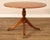 Duncan Phyfe Style Mahogany Round Breakfast Table With Brass Claw Feet For Sale - Image 14 of 18