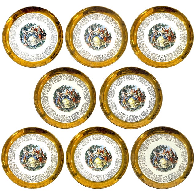 Founded in 1946 in McKeesport Pennsylvania - Sabin produced "Crest-O-Gold" until the mid 1970's. The pattern features a...