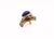 Carl Bacher Austrian Egyptian Revival Gold & Enamel Scarab Beetle Stickpin For Sale - Image 9 of 11
