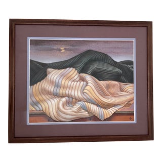 1990s "Moonlight Silk" Painting by Patric Coogan For Sale