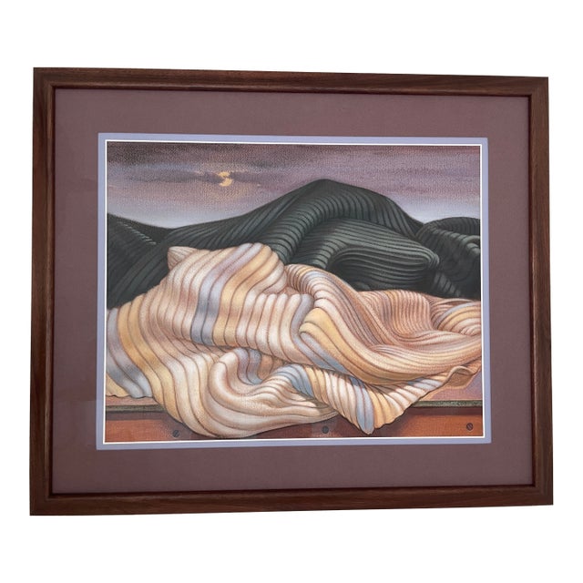 1990s "Moonlight Silk" Painting by Patric Coogan For Sale
