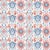 Sample - Schumacher Elizia Wallpaper in Rose & Indigo For Sale