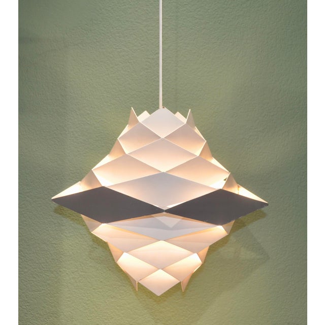 Gray Symphoni Lamp by Preben Dal for Hans Folsgaard Elektro, 1960s For Sale - Image 8 of 16