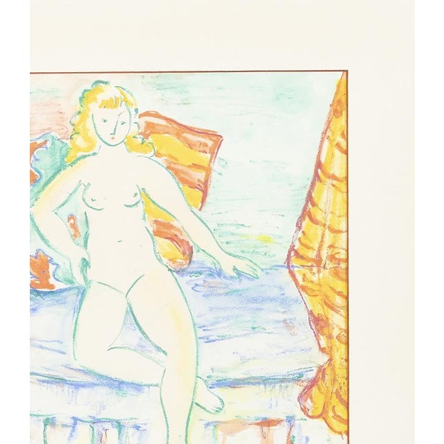 Watercolor - Júlio Reis Pereira. Watercolor on paper. Signed and dated 1968. Dimensions: 42x32 cm