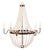 Medium Empire All Crystal Chandelier by Lowcountry Originals For Sale