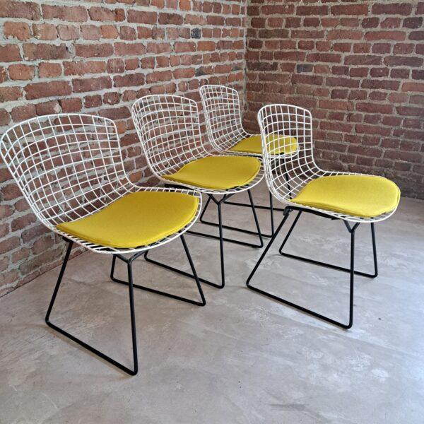 Vintage Chairs by Harry Bertoia for Knoll International, 1950, Set of 4 For Sale - Image 6 of 7