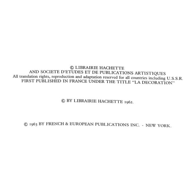 Paper "Decoration*" 1962 For Sale - Image 7 of 11