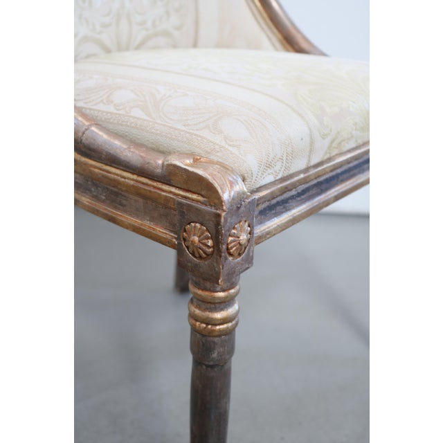 French Empire Style Swan Chair, 1980s For Sale - Image 11 of 12