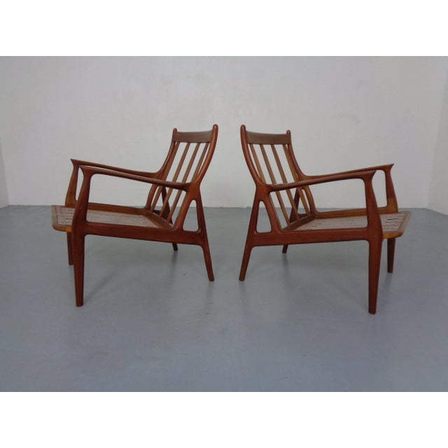 Vintage Danish Teak Lounge Chair, 1960s For Sale - Image 11 of 18