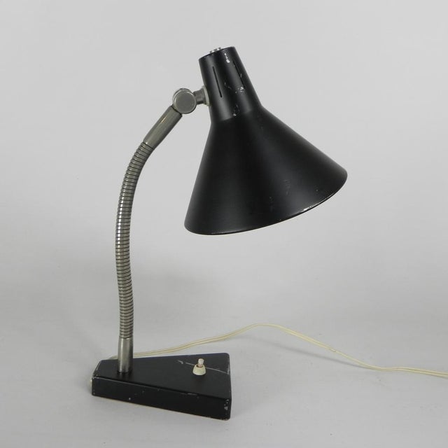 Metal Zonneserie Desk Lamp by H. Busquet for Hala, 1960s For Sale - Image 7 of 17