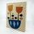 Mid-Century Modern Minimalist Handmade Leather Wall Art "Tulips" For Sale - Image 3 of 7