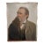 1970s Friedrich Engels Portrait, Oil Painting, Ukrainian Art 83-63 For Sale