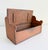 Primitive Wood Box With Scalloped Back For Sale - Image 11 of 14