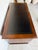 1970s Vintage Campaign Chippendale-Style Mahogany & Tooled Leather Top Partners Desk For Sale - Image 9 of 13