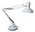White Metal Architects Articulated Desk Lamp by Ledu For Sale