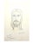 Jean Cocteau - Christ - Original Handsigned and Handcolored Lithograph Signed in the plate Handsigned and dated in color...