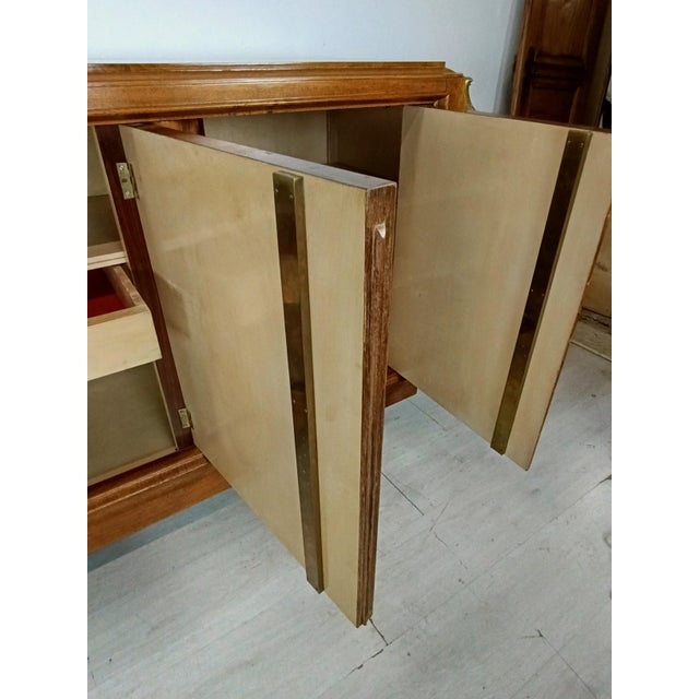 Mid-Century Marquetry Sideboard, 1940s For Sale - Image 12 of 18