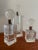 1980s Listed Artist Alyce Simon Signed Set of Custom Lucite Perfume Bottles Sculptures For Sale In Raleigh - Image 6 of 9
