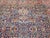 Vintage Persian Yazd Rug, Hand-Knotted Wool, Allover Floral Pattern, Navy & Red, 9x12 For Sale - Image 13 of 18