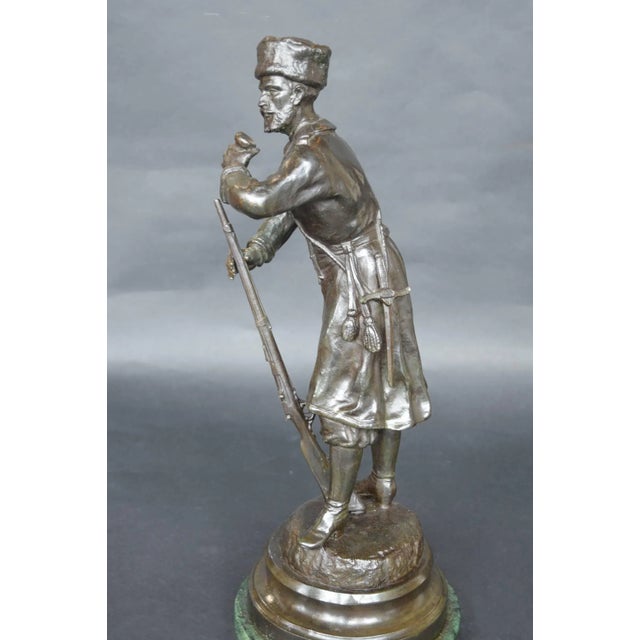 19th Century 19th Century Russian Bronze Sculpture For Sale - Image 5 of 7