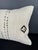 Turkish Hemp Pillow Cushion Natural Beige Black Pillow Cushion Cover 16" x 24" For Sale - Image 4 of 4
