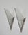 Metal 1930s French Art Deco Nickeled Bronze & Frosted Glass Cubist Wall Sconces by Degue - A Pair For Sale - Image 7 of 14