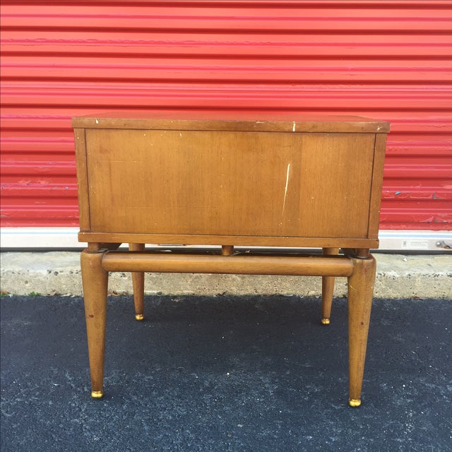 Mid Century End Table With Drawer by Kent Coffey Chairish