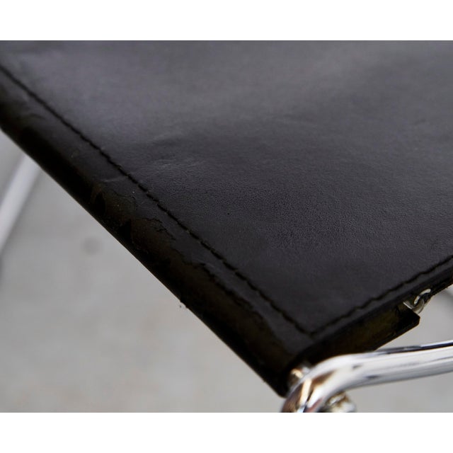 Leather Dining Chairs by Giandomenico Belotti for Alias, 1980s, Set of 4 For Sale - Image 11 of 13