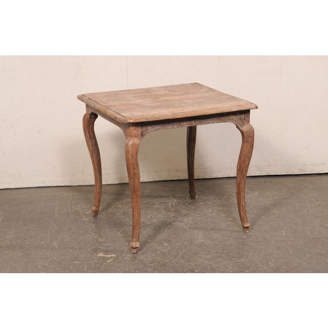 18th Century 18th C. French Country Square-Shaped Table For Sale - Image 5 of 12