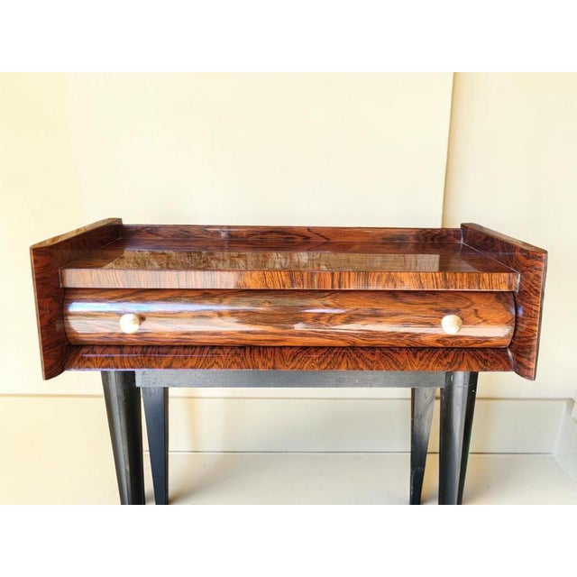 1960s Vintage Rosewood Bedside Table, 1960s For Sale - Image 5 of 13