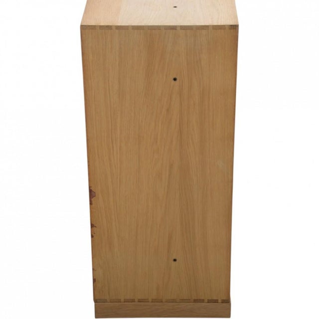 Vintage Deep Bookcase in Oak by Mogens Koch, 1980s For Sale - Image 10 of 14