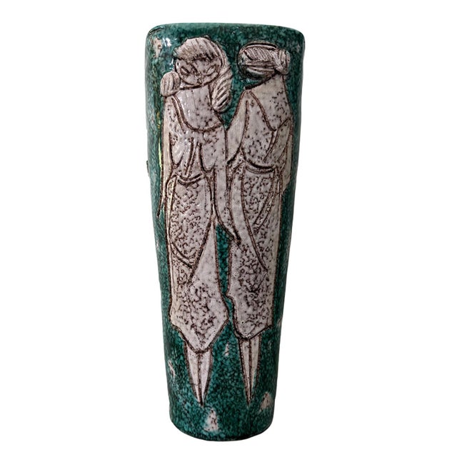 A beautiful and RARE example of mid‑century Italian artistry! Attributed to the renowned Fratelli ("Brothers")...